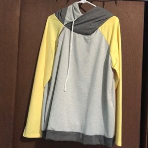 Three colored hoodie